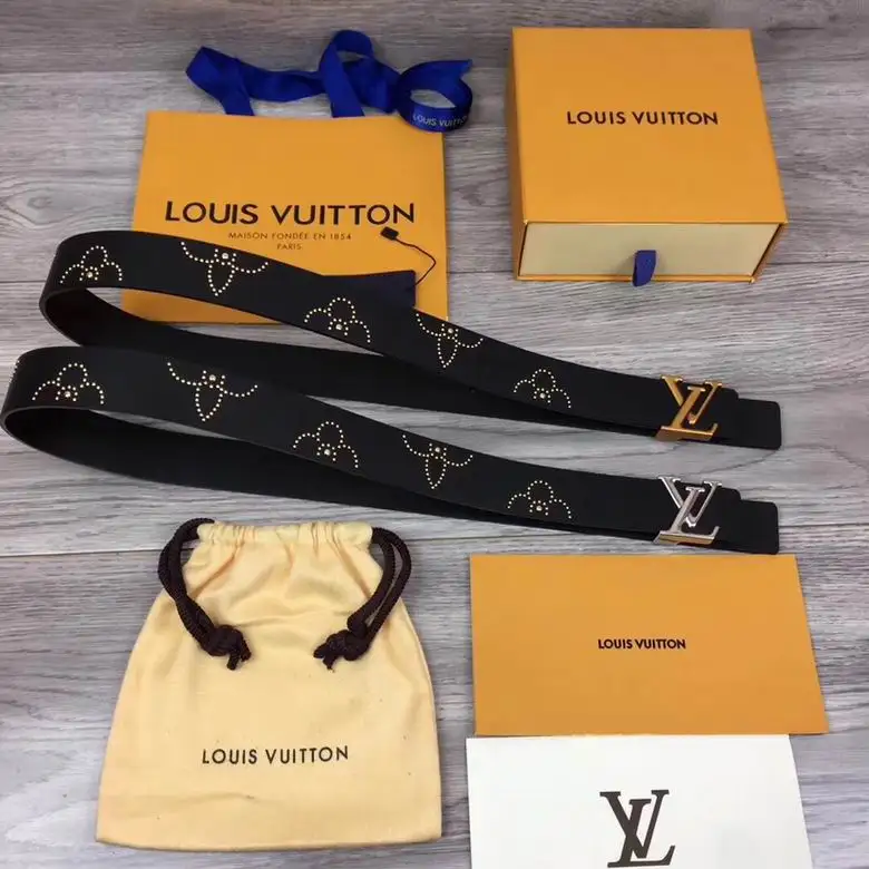 LV Belt 34mmX95-110cm 7D23